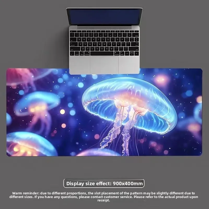 Large jellyfish animal mouse pad long table mat anti-slip gaming mousepad sea view playmat desktop decoration rug Cushion
Large jellyfish animal mouse pad long table mat anti-slip gaming mousepad sea view playmat desktop decoration rug Cushion