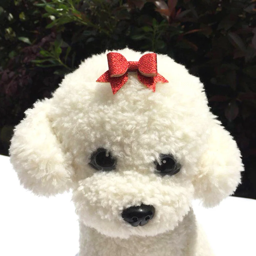 20pcs Pet Accessories Dog Hair Clips Bowknot Decorative PU Material Durable Safe Hair Bows for Daily Life Events
20pcs Pet Accessories Dog Hair Clips Bowknot Decorative PU Material Durable Safe Hair Bows for Daily Life Events