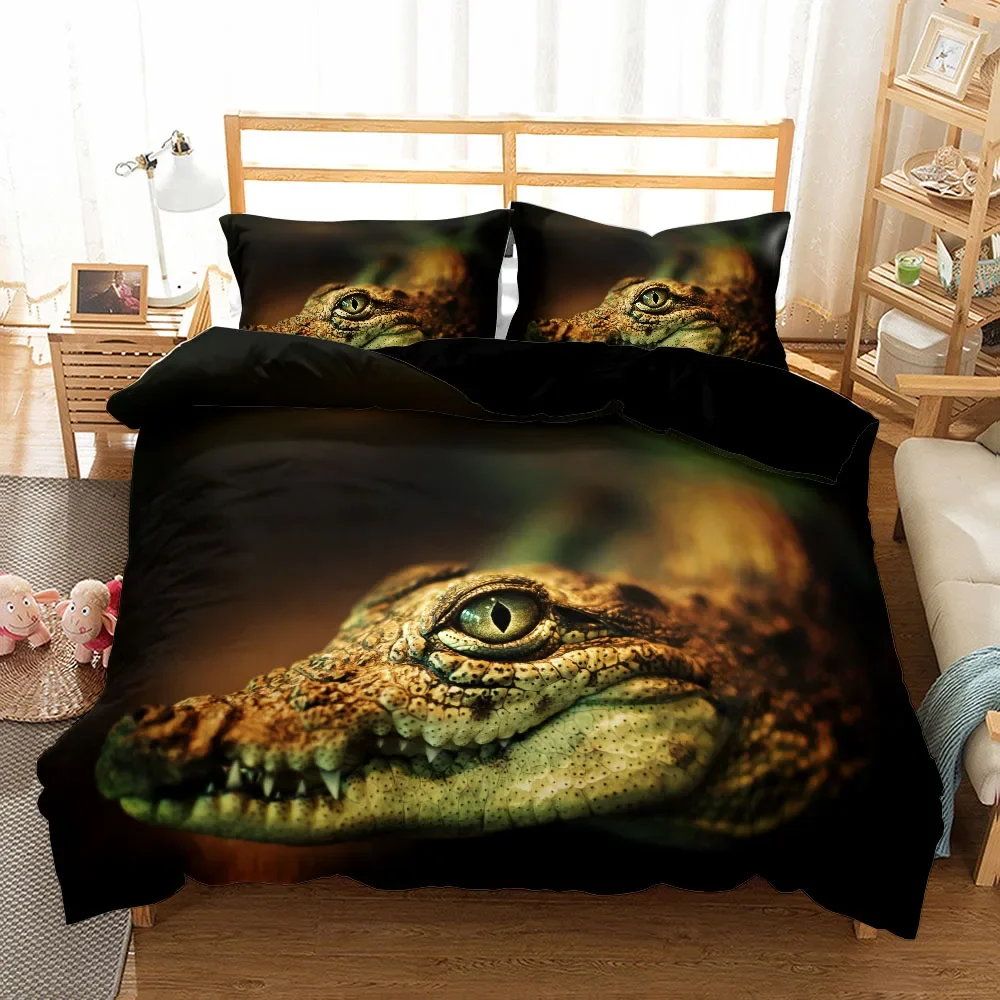 Bedding Alligators Double Bed Duvet Set Bedroom Set Home Textile Bad Cover Set Double Jogo De Cama Duvetcover 2pcs Pillowcase
Bedding Alligators Double Bed Duvet Set Bedroom Set Home Textile Bad Cover Set Double Jogo De Cama Duvetcover 2pcs Pillowcase