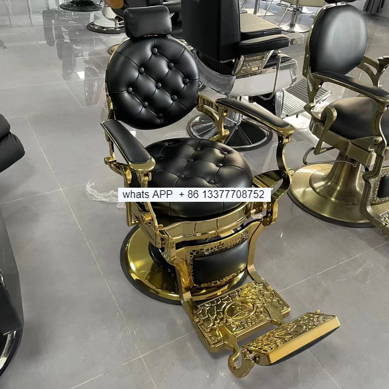 Luxury Simplicity Barber Chairs Retro Aesthetic Speciality Barber Chairs Equipment Chaise Coiffeuse Commercial Furniture RR50BC
Luxury Simplicity Barber Chairs Retro Aesthetic Speciality Barber Chairs Equipment Chaise Coiffeuse Commercial Furniture RR50BC