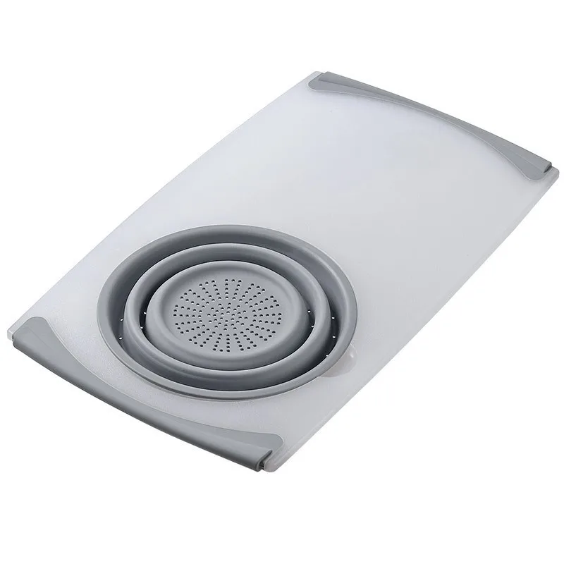 AD30-Доска для разделения овощей и фруктов, многофункциональная разделочная доска для кухонной мойки, расширяемая конструкция из полипропилена + TPR с корзиной для слива
AD30-Доска для разделения овощей и фруктов, многофункциональная разделочная доска для кухонной мойки, расширяемая конструкция из полипропилена + TPR с корзиной для слива