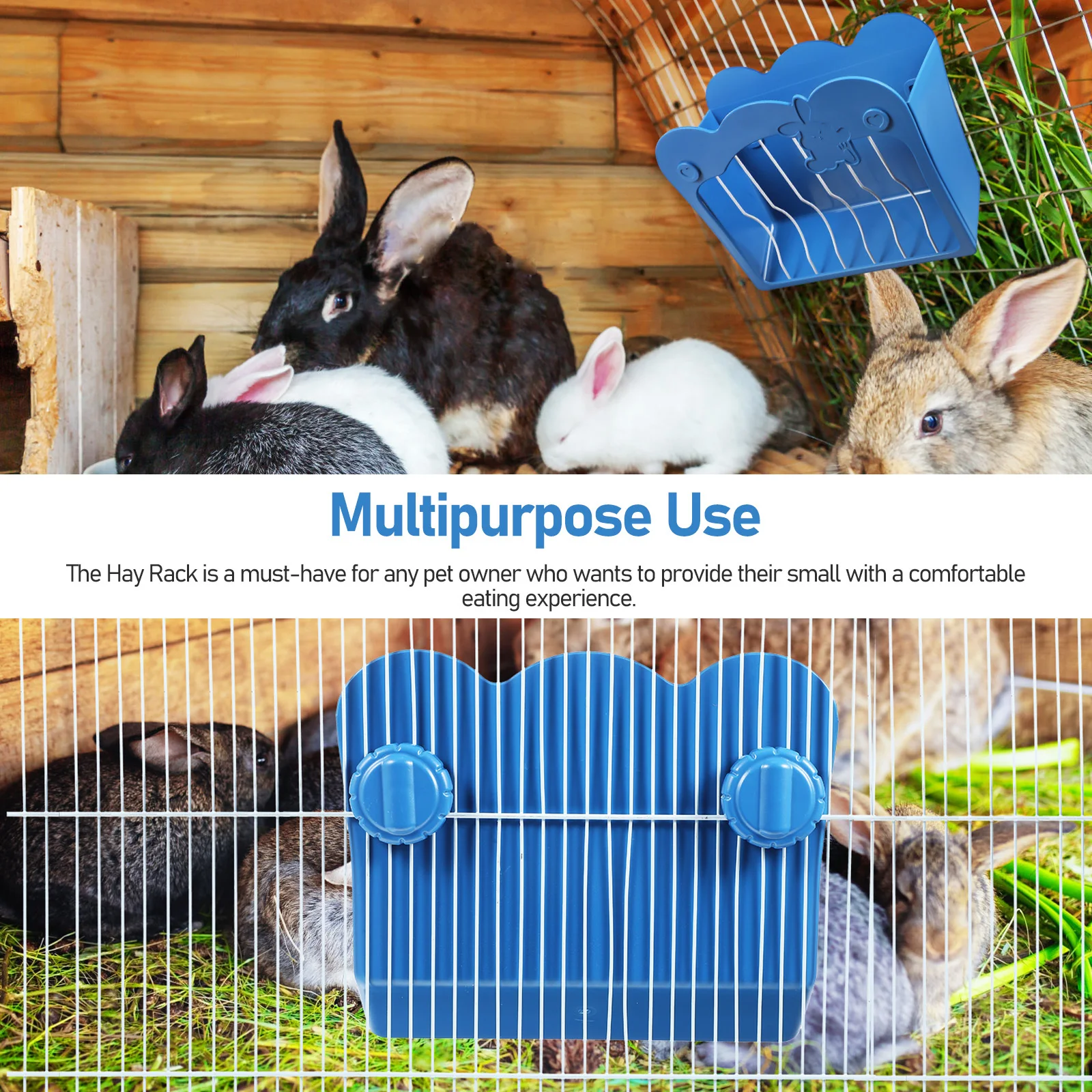 Grass Feeder For Rabbits Guinea Pigs Hamsters Durable Hay Rack Easy Install Bunny Food Dispenser Small Pet Supplies
Grass Feeder For Rabbits Guinea Pigs Hamsters Durable Hay Rack Easy Install Bunny Food Dispenser Small Pet Supplies