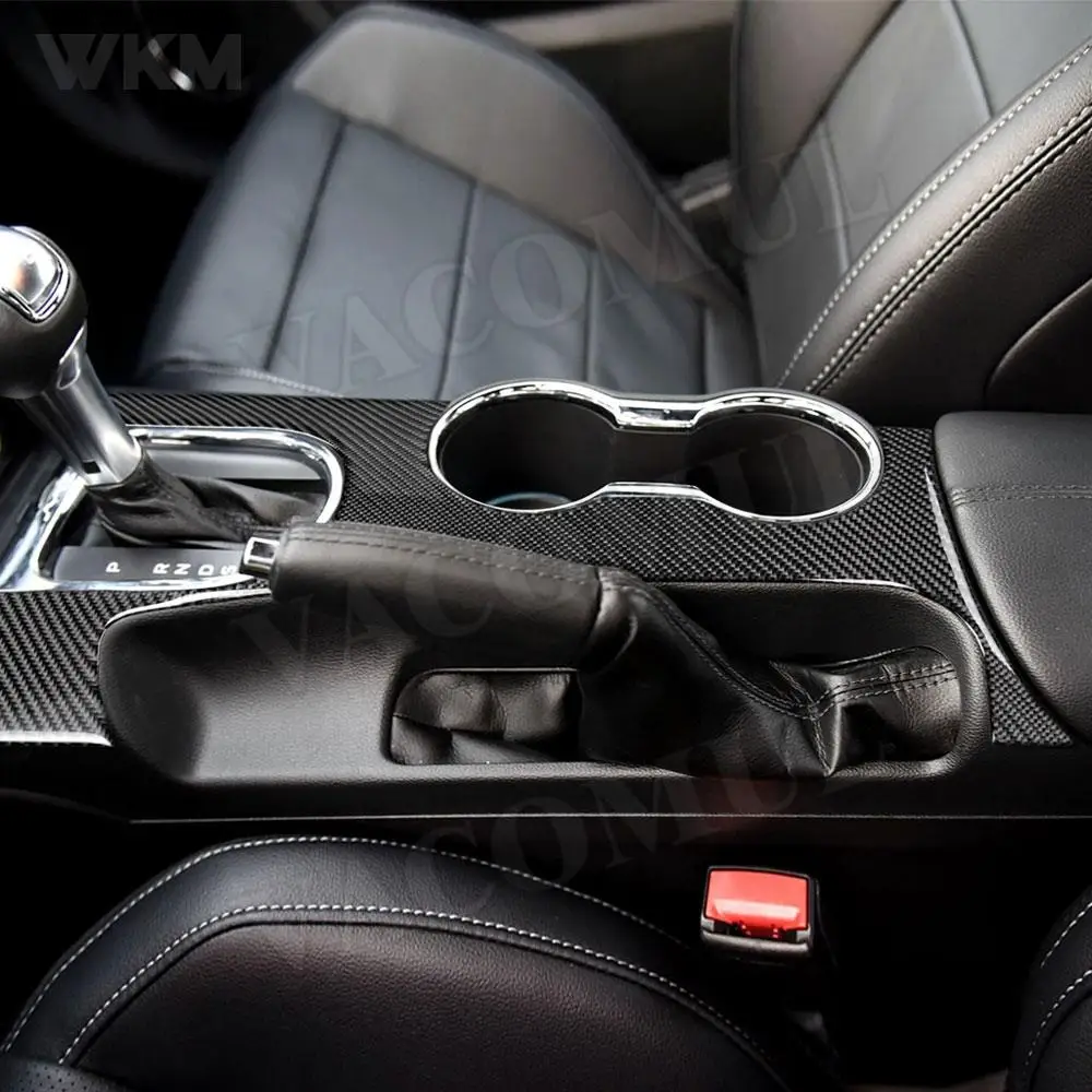 Carbon Fiber Car Gear Shift Panel Trim Frame Cover For Ford Mustang 2015 -2017 Water Cup Holder Trim Sticker
Carbon Fiber Car Gear Shift Panel Trim Frame Cover For Ford Mustang 2015 -2017 Water Cup Holder Trim Sticker