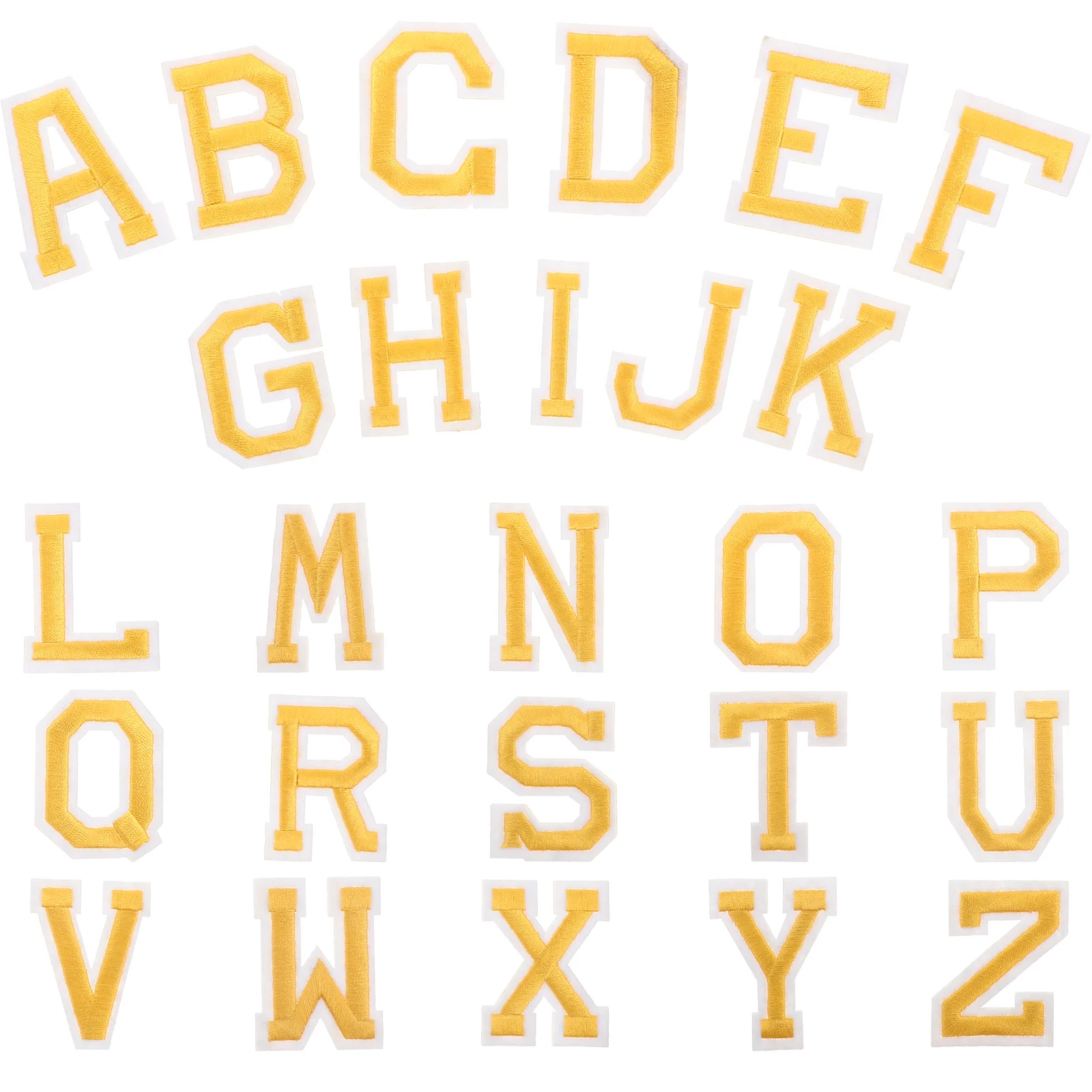 26pcs Letter Decorative Iron on Decorative Coat Patches DIY Small Replaceable Hat Patches for Clothes Bags Shoes Repair
26pcs Letter Decorative Iron on Decorative Coat Patches DIY Small Replaceable Hat Patches for Clothes Bags Shoes Repair