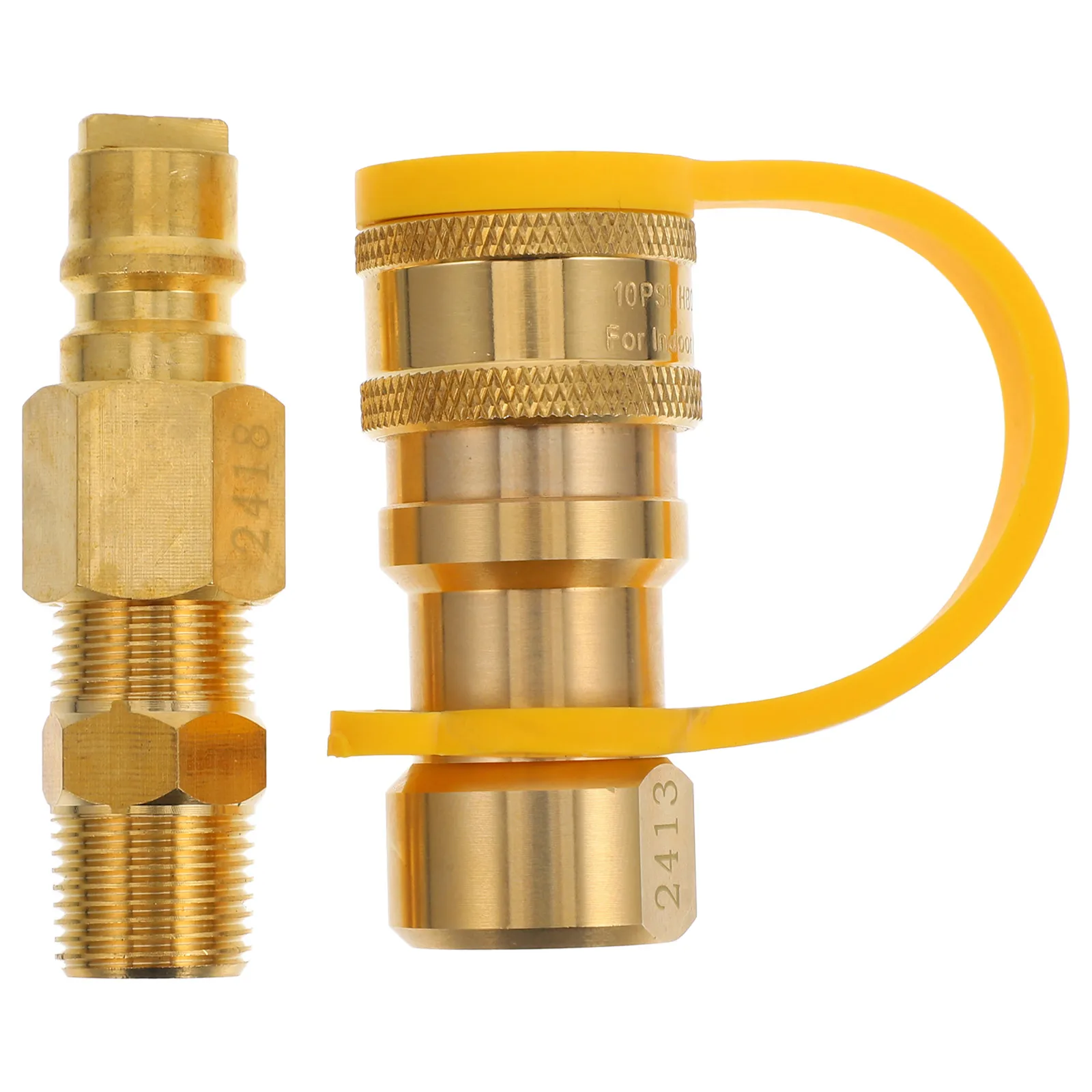 Quick Connect Propane Tank Oven Connector Male Plug Brass Fittings Line Quick Connect Durable For Outdoor Grills Natural Patio
Quick Connect Propane Tank Oven Connector Male Plug Brass Fittings Line Quick Connect Durable For Outdoor Grills Natural Patio