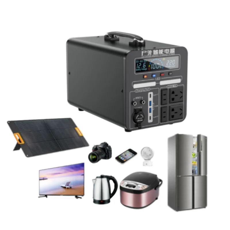 Portable 600W Outdoor Emergency Bank Solar Charge 220V Lifepo4 Battery Station Generator MPPT Flashlight Jump Starter
Portable 600W Outdoor Emergency Bank Solar Charge 220V Lifepo4 Battery Station Generator MPPT Flashlight Jump Starter