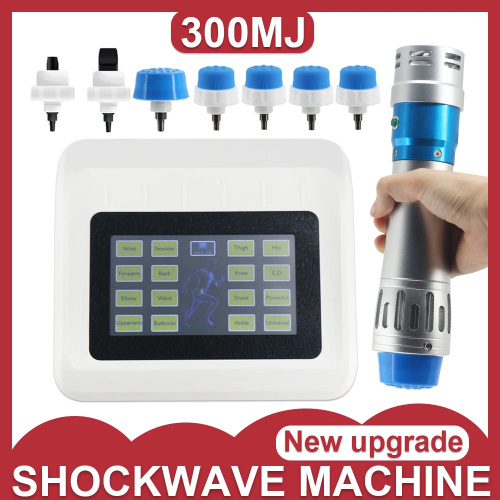 300mj ShockwaveTherapy Machine Pain Relief Physiotherapy Shock Wave Device ED Treatment Body Massager Health Care
300mj ShockwaveTherapy Machine Pain Relief Physiotherapy Shock Wave Device ED Treatment Body Massager Health Care