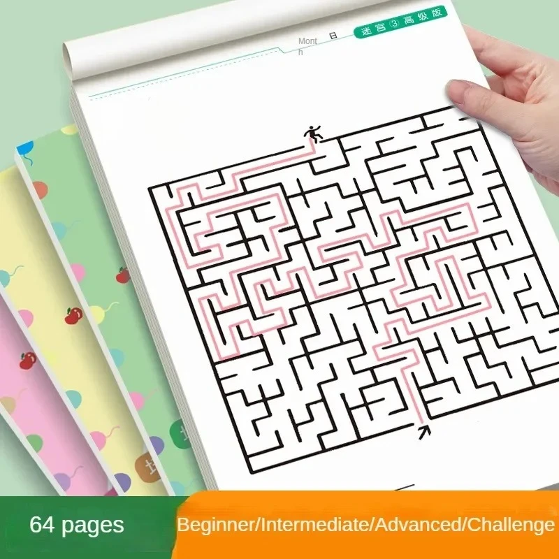 Childrens Educational Toy Concentration Maze Training Book Student Attention Game Puzzle Intelligence Development Toys Busy Book
Childrens Educational Toy Concentration Maze Training Book Student Attention Game Puzzle Intelligence Development Toys Busy Book