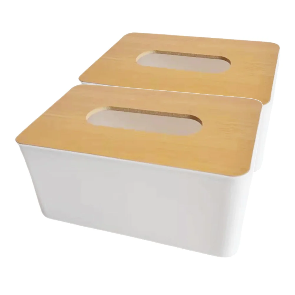 2Pcs Wooden Tissue Box Holder Rectangular Multipurpose Tissue Storage Box for Living Room Office Bedroom Paper Towel Boxes
2Pcs Wooden Tissue Box Holder Rectangular Multipurpose Tissue Storage Box for Living Room Office Bedroom Paper Towel Boxes