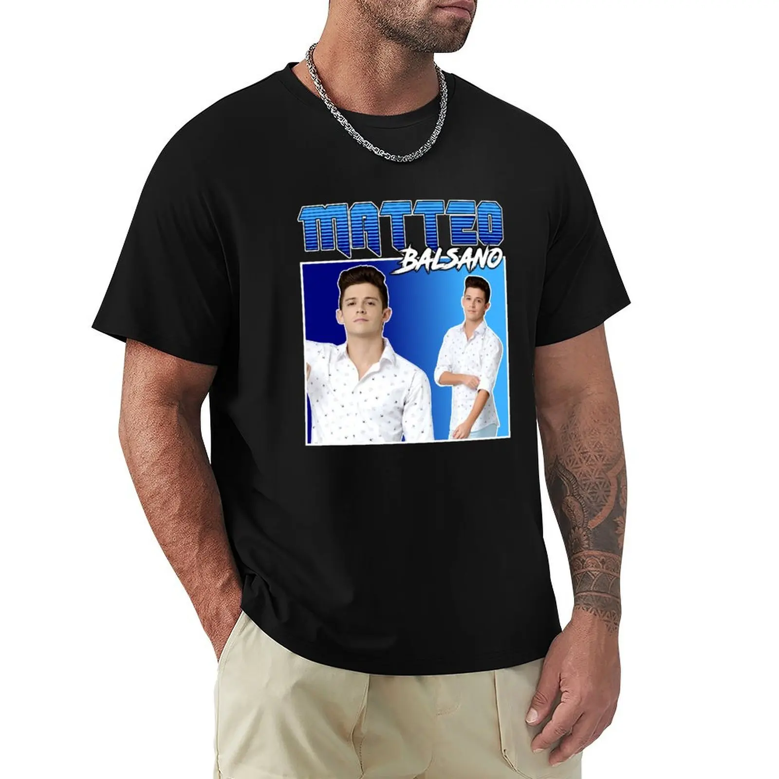 Matteo Balsano Retro Design T-Shirt tees graphic shirts anime tshirt men clothing
Matteo Balsano Retro Design T-Shirt tees graphic shirts anime tshirt men clothing