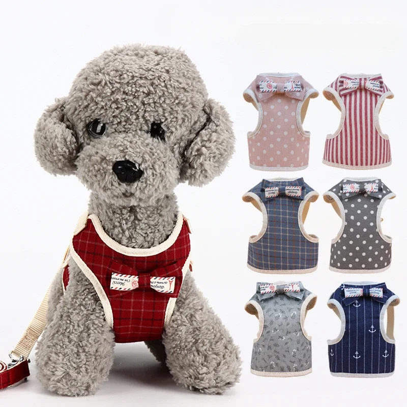 Small Dog Harness and Leash Set Pet Cat Vest Harness with Bowknot Mesh Padded Pet Leads for Small Puppy Dogs Chihuahua Yorkie
Small Dog Harness and Leash Set Pet Cat Vest Harness with Bowknot Mesh Padded Pet Leads for Small Puppy Dogs Chihuahua Yorkie