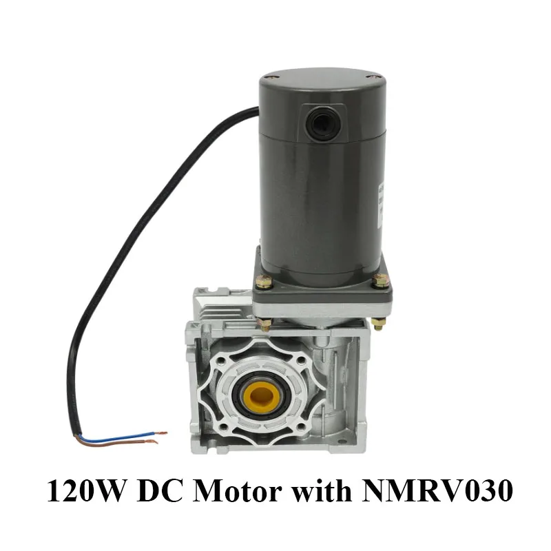 120W DC Motor 12V/24V 1800rpm with NMRV030 Turbo Reducer Gearbox Output Hole 14mm High Torque Adjustable Variable Speed Motor
120W DC Motor 12V/24V 1800rpm with NMRV030 Turbo Reducer Gearbox Output Hole 14mm High Torque Adjustable Variable Speed Motor