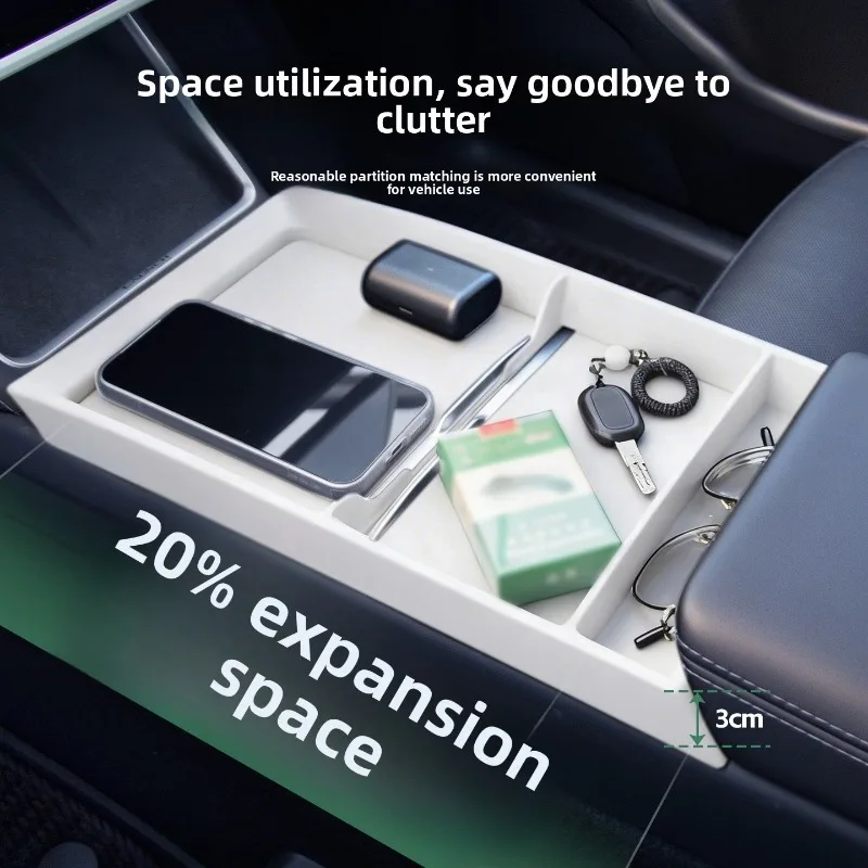 Glasses Case Storage Box Central Control Panel Storage Box for Tesla Model YL Y Juniper 21-26 Model 3 Highland 2024 Panel Frame
Glasses Case Storage Box Central Control Panel Storage Box for Tesla Model YL Y Juniper 21-26 Model 3 Highland 2024 Panel Frame