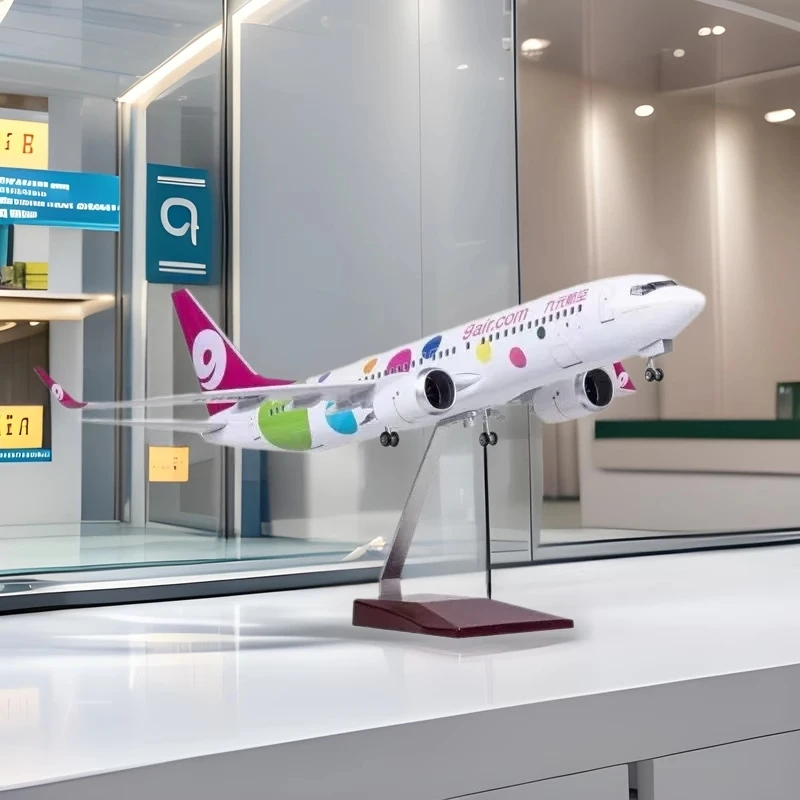 47cm Airplane Scale 1/85 9air.Com B737 Assemble Aircraft Diecast Resin Model Planes With Lights And Display Stand Collection Toy
47cm Airplane Scale 1/85 9air.Com B737 Assemble Aircraft Diecast Resin Model Planes With Lights And Display Stand Collection Toy