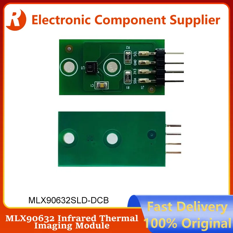 MLX90632 SLD-DCB Инфракрасная тепловая визуализация, модуль измерения температуры, макетная плата, СОВЕРШЕННО НОВАЯ БЫСТРАЯ ДОСТАВКА
MLX90632 SLD-DCB Инфракрасная тепловая визуализация, модуль измерения температуры, макетная плата, СОВЕРШЕННО НОВАЯ БЫСТРАЯ ДОСТАВКА