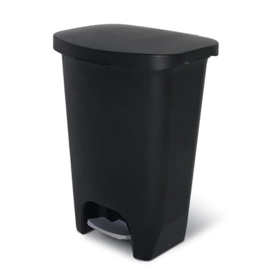 Kitchen Trash Can with Lid, Feet Pedal and Garbage Bag Rings, 13 Gal
Kitchen Trash Can with Lid, Feet Pedal and Garbage Bag Rings, 13 Gal
