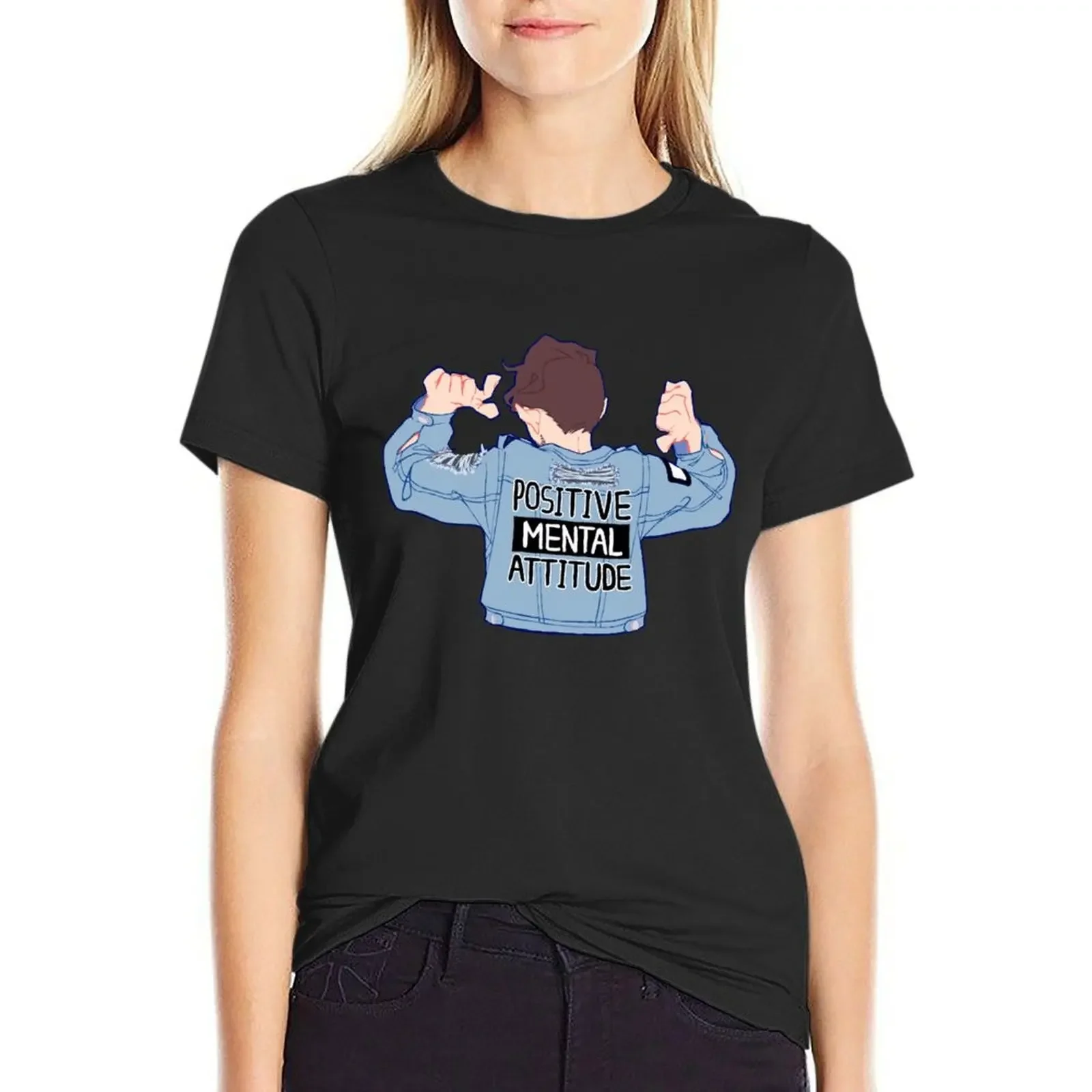 Positive Mental Attitude! T-Shirt cute clothes customs design your own tees plus size tops luxury designer clothing Women
Positive Mental Attitude! T-Shirt cute clothes customs design your own tees plus size tops luxury designer clothing Women