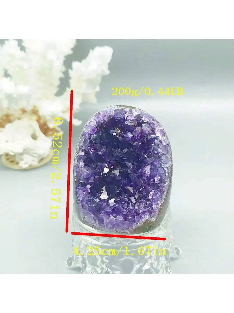 Natural Amethyst Geode Specimen For Home Decor Office Feng Shui
Natural Amethyst Geode Specimen For Home Decor Office Feng Shui