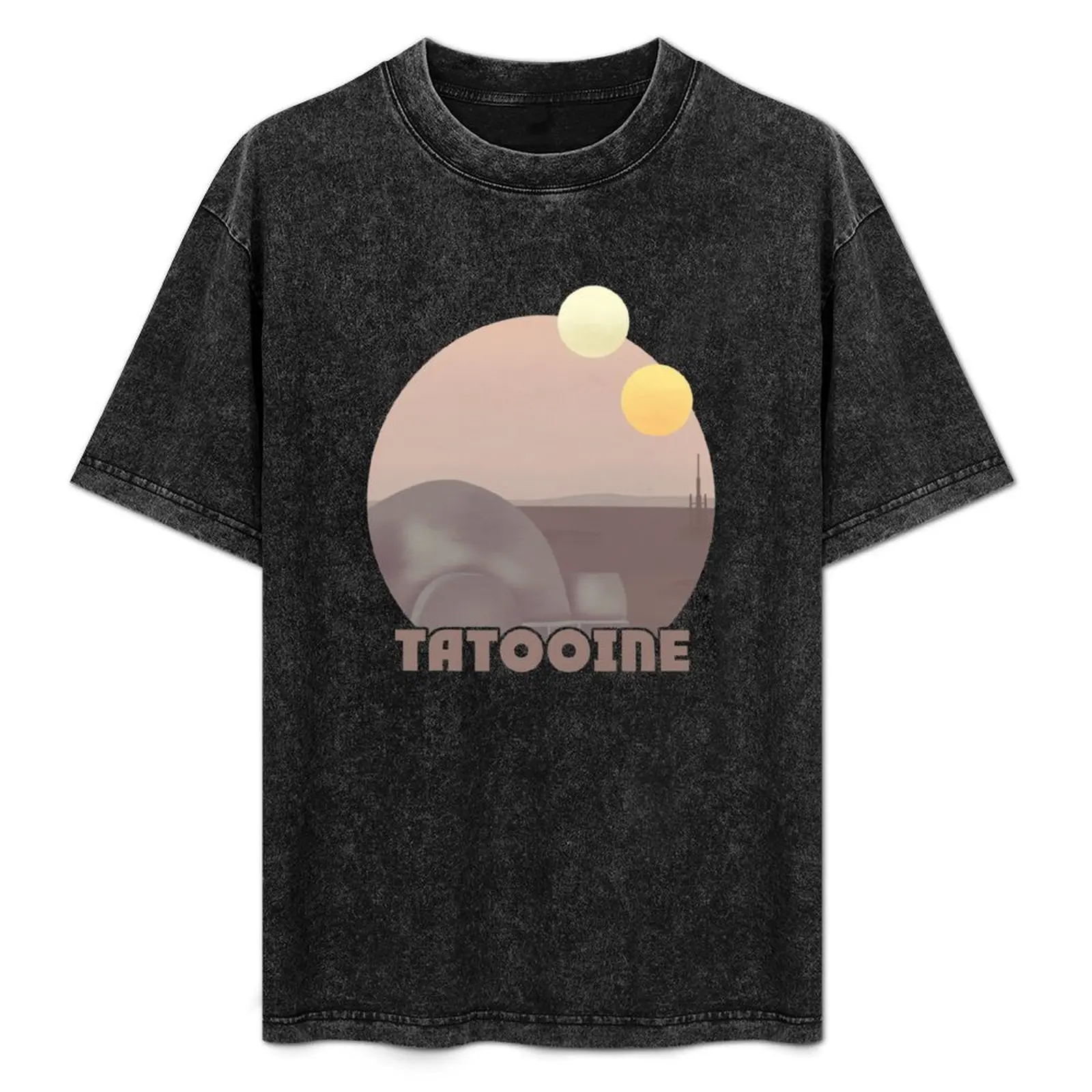 Tatooine Retro Travel Poster T-Shirt Fashion Pattern Printed Tee Shirt
Tatooine Retro Travel Poster T-Shirt Fashion Pattern Printed Tee Shirt