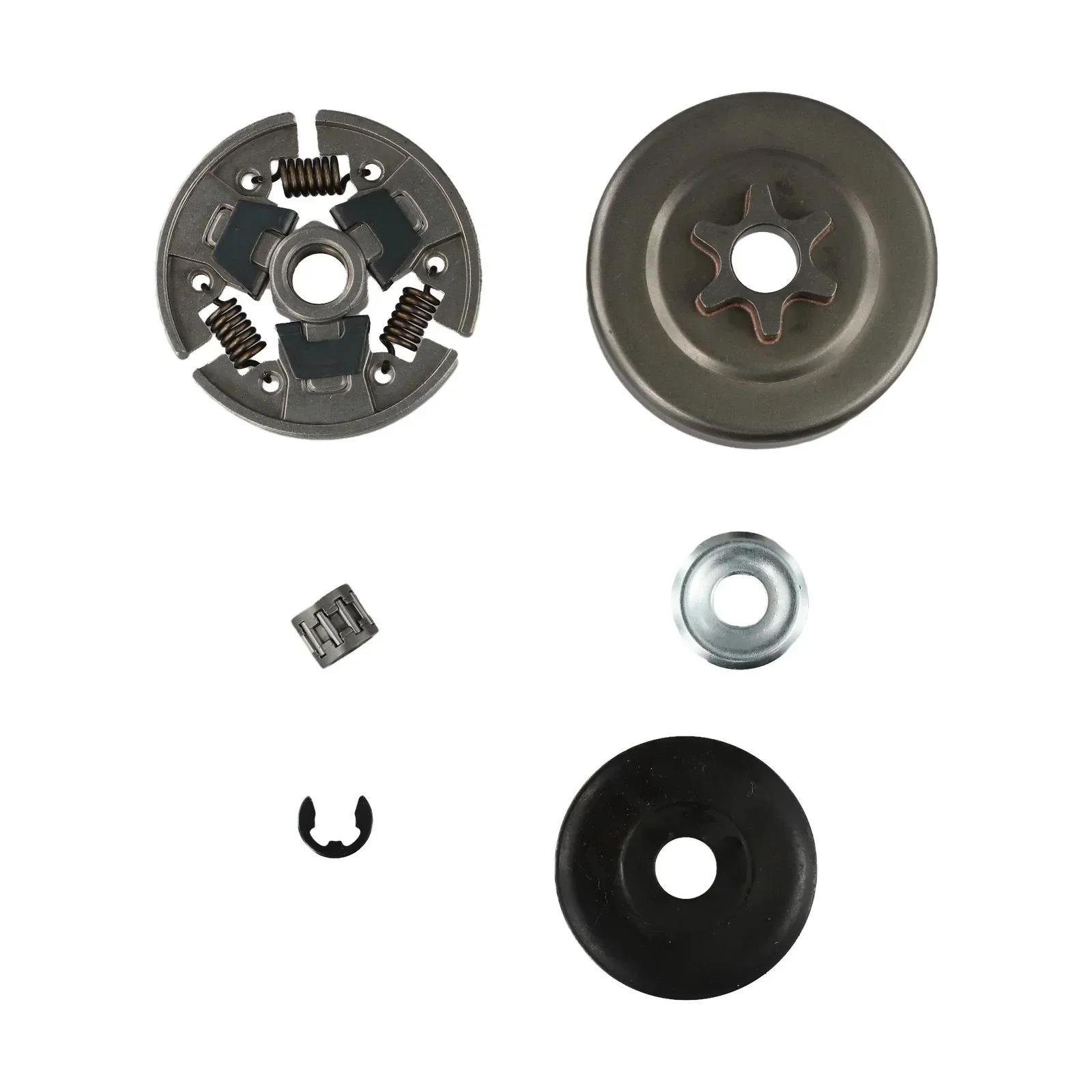 Clutch Drum Replacement Chainsaw Replacement Parts High Performance Gear Needle Roller Bearing 38 Pitch Configuration As Shown
Clutch Drum Replacement Chainsaw Replacement Parts High Performance Gear Needle Roller Bearing 38 Pitch Configuration As Shown