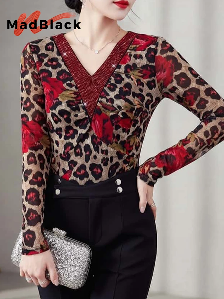 MadBlack-Женская европейская футболка, сексуальный V-образный вырез с ромбовидным принтом, клубная одежда, тонкая трикотажная футболка с длинными рукавами S-2XL, новинка весны 2026 T5D065CC
MadBlack-Женская европейская футболка, сексуальный V-образный вырез с ромбовидным принтом, клубная одежда, тонкая трикотажная футболка с длинными рукавами S-2XL, новинка весны 2026 T5D065CC