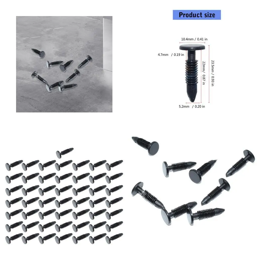 E7CA 50pcs Vehicle Roof Clamp with Secure Locking Mechanism Enhanced Durability Quick Fixing for Vehicles 10078274
E7CA 50pcs Vehicle Roof Clamp with Secure Locking Mechanism Enhanced Durability Quick Fixing for Vehicles 10078274