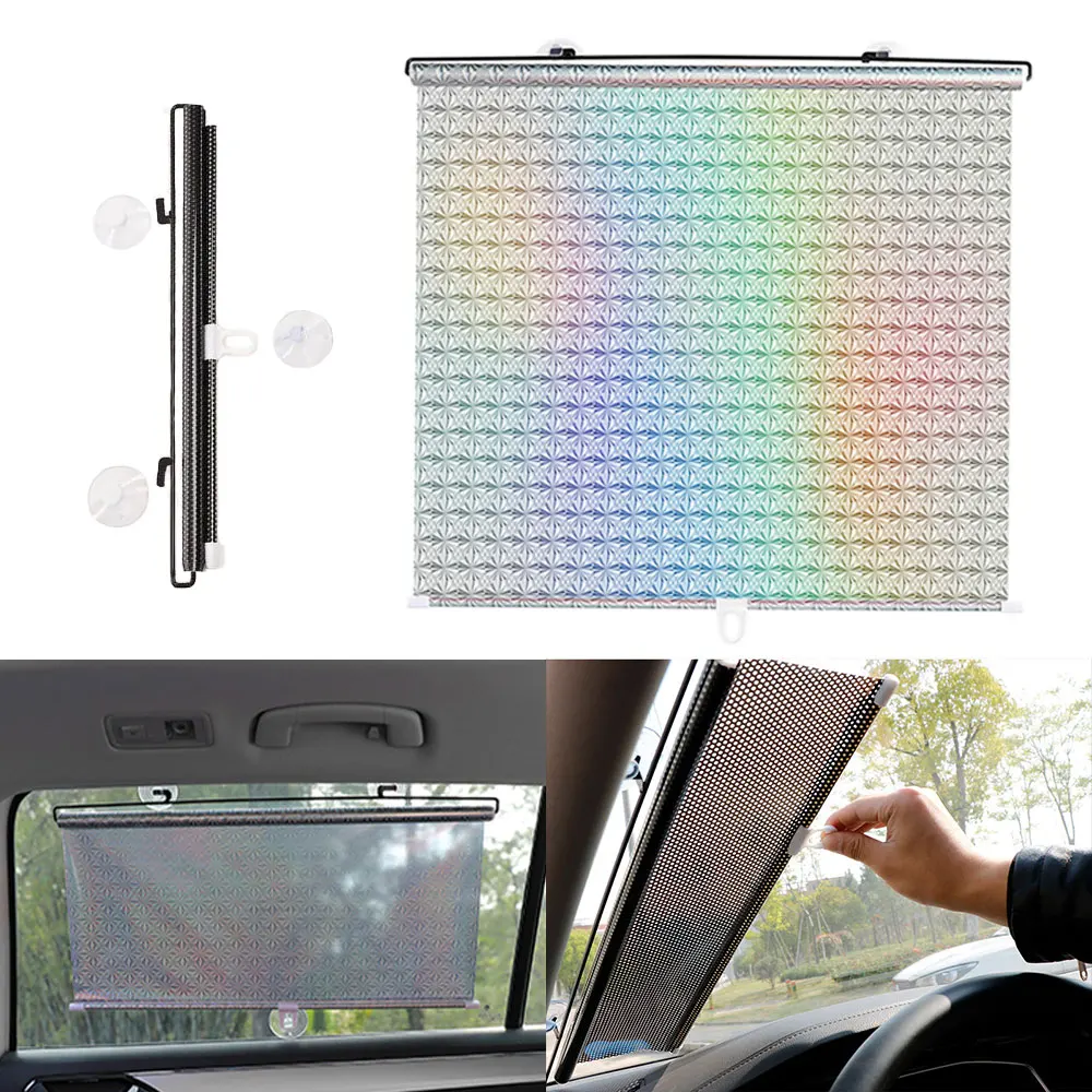 Universal Car Automatic Retractable Sunshade Rear Side Window Front Back Auto Windshield Sun Shade Heat Insulation Curtain
Universal Car Automatic Retractable Sunshade Rear Side Window Front Back Auto Windshield Sun Shade Heat Insulation Curtain