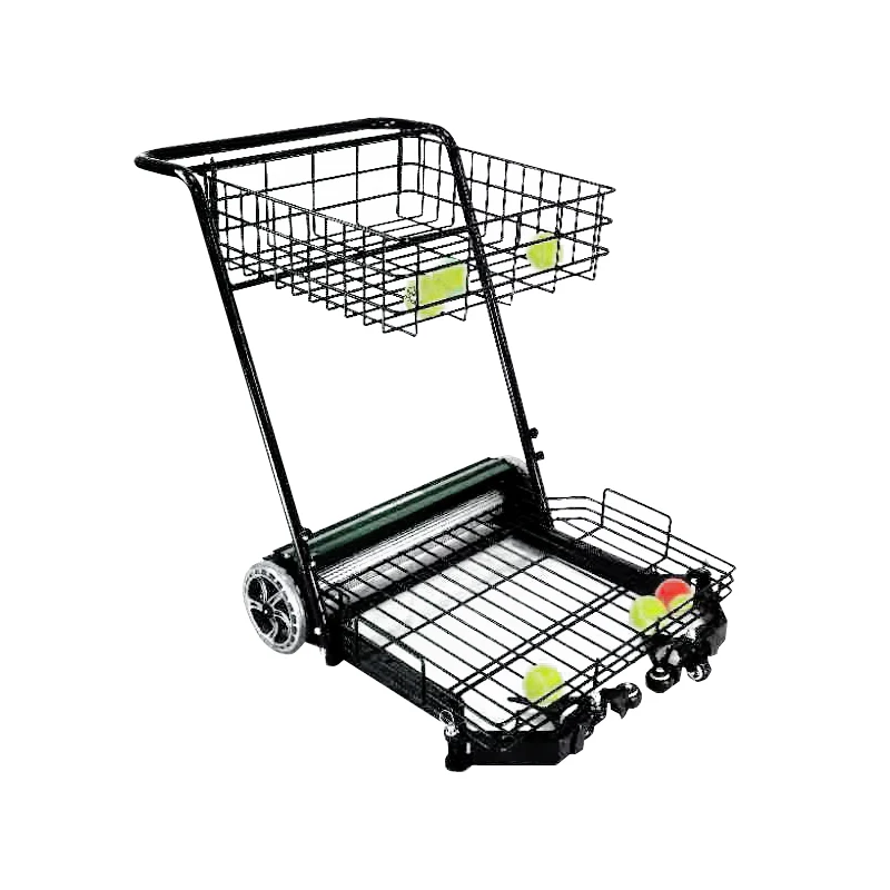 genuine tennis ball pickup cart bucket ball pick cart basket tennis ball basket push-pull bal
genuine tennis ball pickup cart bucket ball pick cart basket tennis ball basket push-pull bal