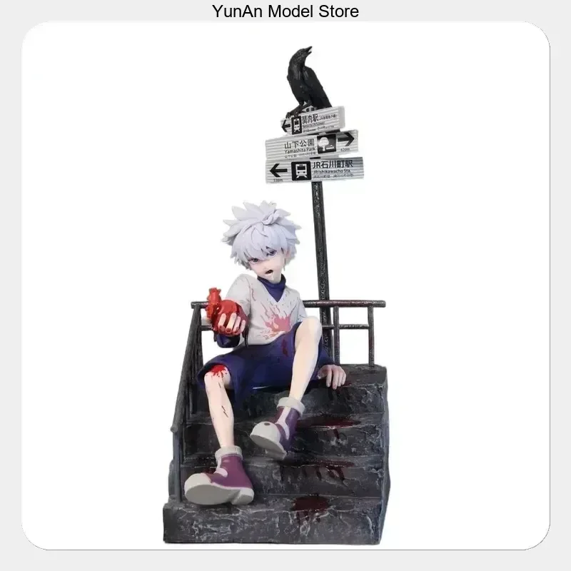 Anime Figure Statue Model Collectible Decor 34cm Hunter X Hunter Killua Zoldyck Heart Snatching Sitting Pose Gift
Anime Figure Statue Model Collectible Decor 34cm Hunter X Hunter Killua Zoldyck Heart Snatching Sitting Pose Gift