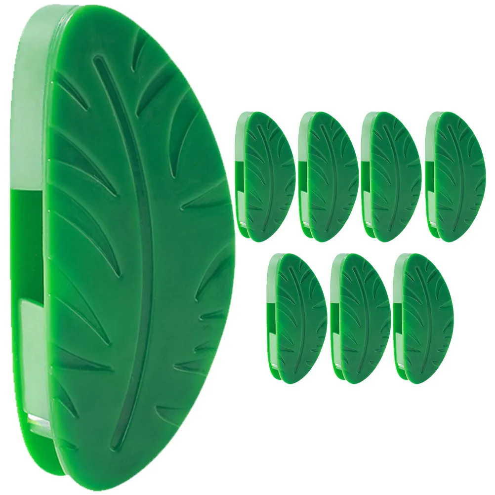 8pcs Plant Fixer Leaf Design Green Wall Clip For Climbing Plants Traction Tool Mount Hook Support Fixture Vines Garden Clips
8pcs Plant Fixer Leaf Design Green Wall Clip For Climbing Plants Traction Tool Mount Hook Support Fixture Vines Garden Clips