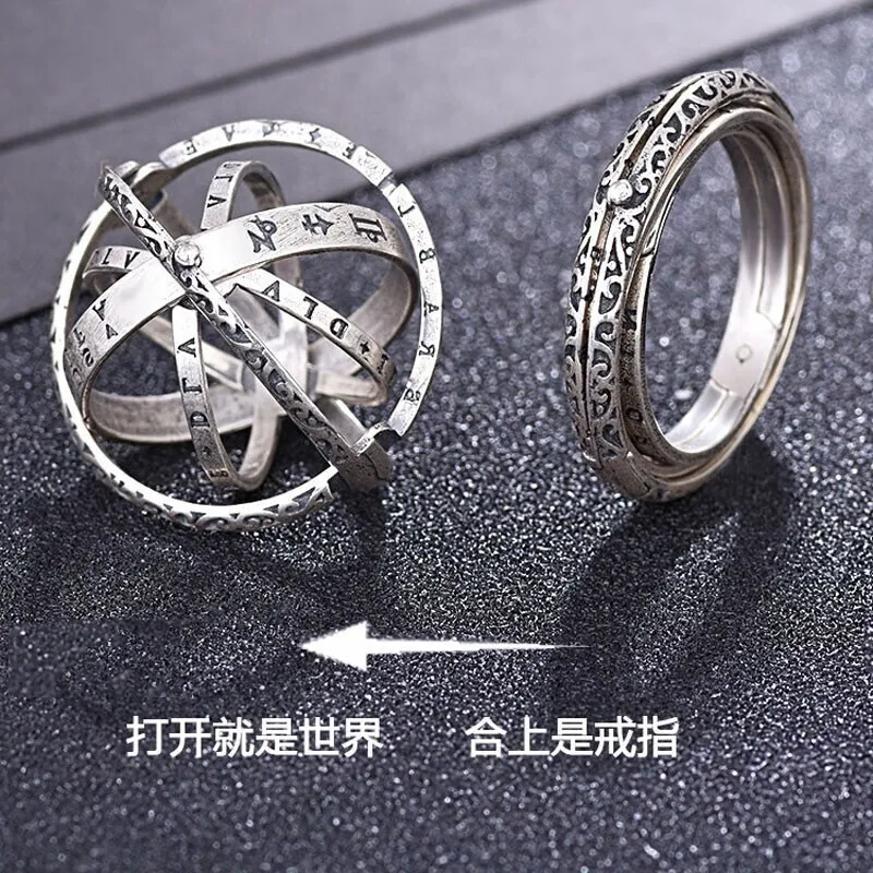Deformable Ring, Men's Necklace, Trendy Astronomical Ball Pendant, Couple's Pair, Women's Ring, Single Necklace, Ring
Deformable Ring, Men's Necklace, Trendy Astronomical Ball Pendant, Couple's Pair, Women's Ring, Single Necklace, Ring