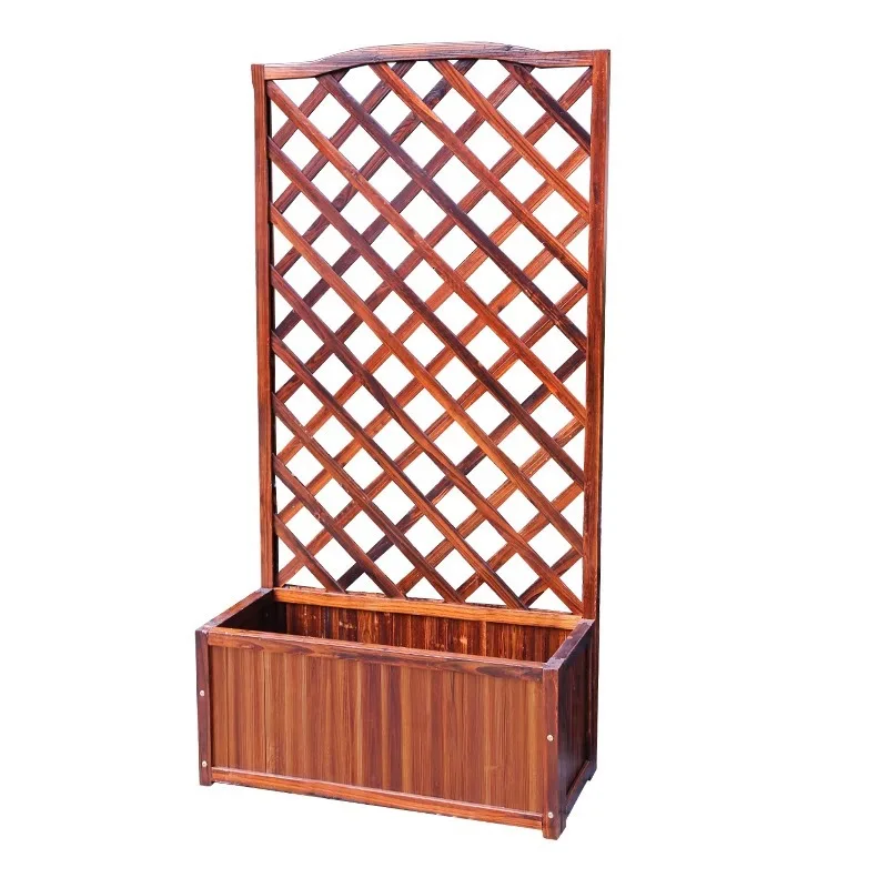 Outdoor outdoor fence courtyard partition flower box grid climbing vine
Outdoor outdoor fence courtyard partition flower box grid climbing vine
