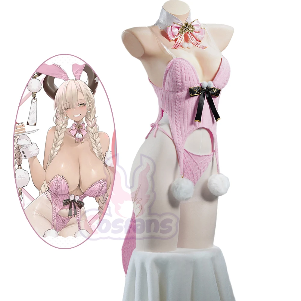 Azur Lane Owari sweater Cosplay Costume Game IJN Owari Sexy Bunny Girl Bikini Halloween Costume
Azur Lane Owari sweater Cosplay Costume Game IJN Owari Sexy Bunny Girl Bikini Halloween Costume