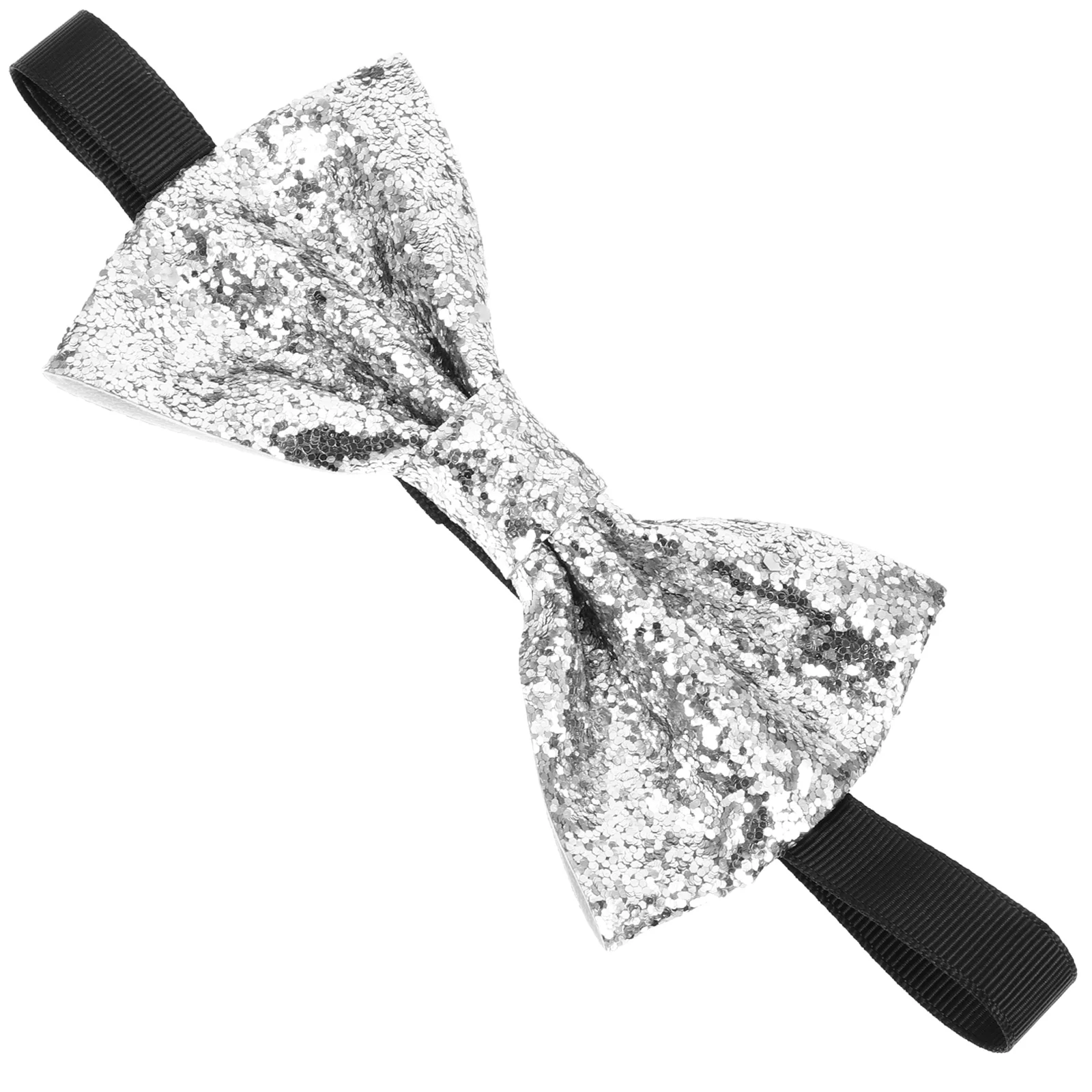 Glitter Bow Tie for Men PU Adjustable Silver Color Pre tied Bowties Mens Tuxedo Groom Wedding Party Accessories 
Glitter Bow Tie for Men PU Adjustable Silver Color Pre tied Bowties Mens Tuxedo Groom Wedding Party Accessories