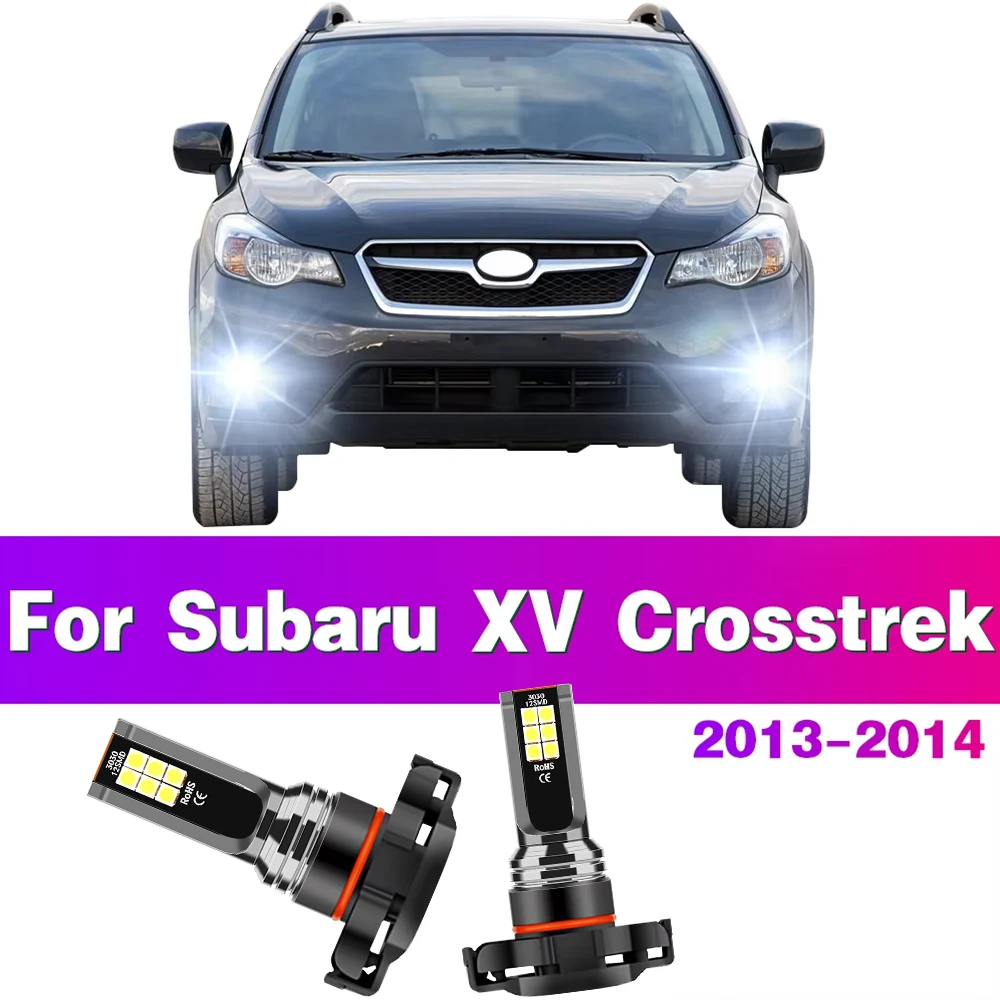 2PCS LED Car Front Fog Light Bulbs Lamps 5202 5201 PS24W Luces CSP 3030 SMD 12V Accessories For Subaru XV Crosstrek 2013 2014
2PCS LED Car Front Fog Light Bulbs Lamps 5202 5201 PS24W Luces CSP 3030 SMD 12V Accessories For Subaru XV Crosstrek 2013 2014