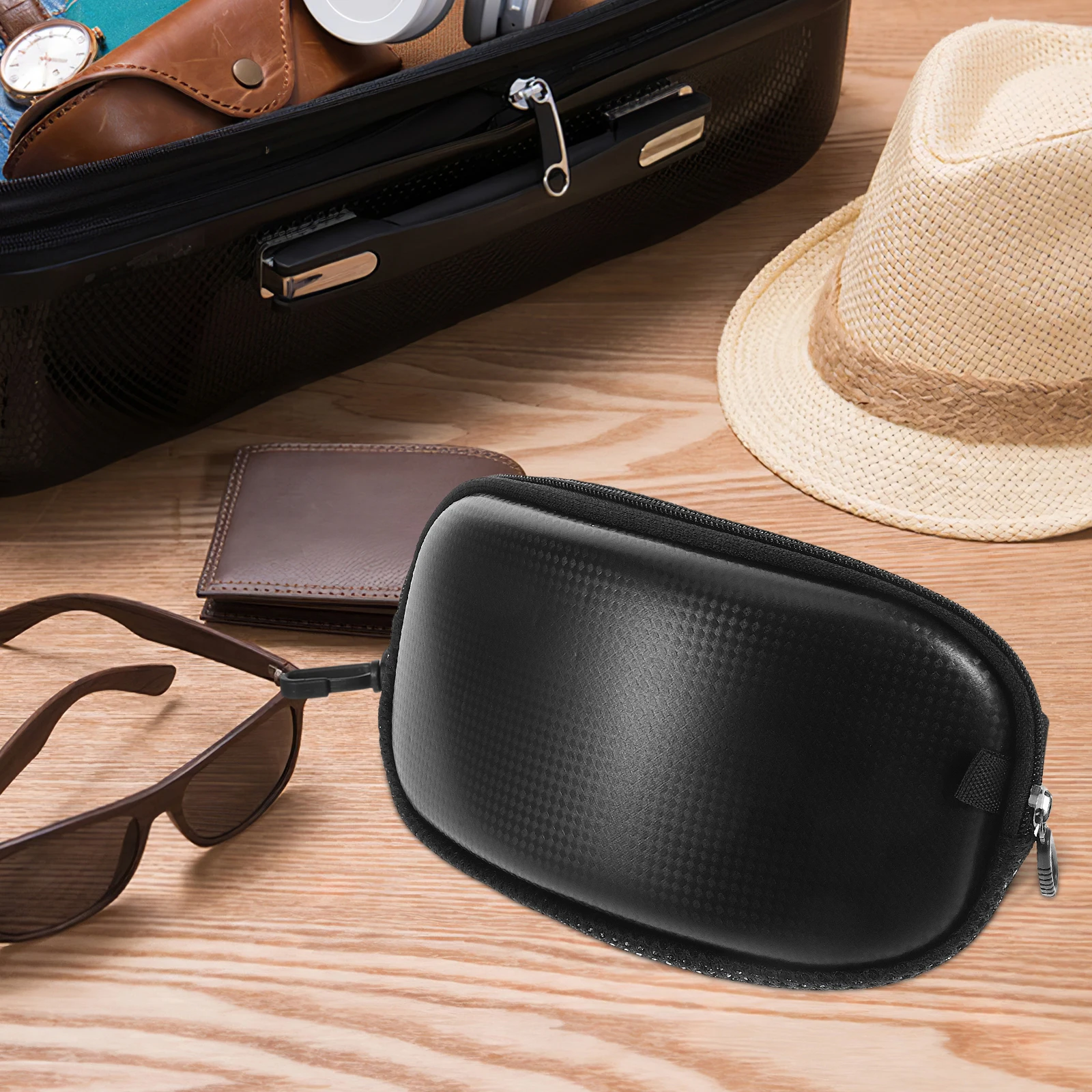 Glasses Bag Ski Goggles Case EVA Material Zipper Closure Swim Skate Snow Daily Use Travel Small Pouch Outdoor Portable Storage
Glasses Bag Ski Goggles Case EVA Material Zipper Closure Swim Skate Snow Daily Use Travel Small Pouch Outdoor Portable Storage