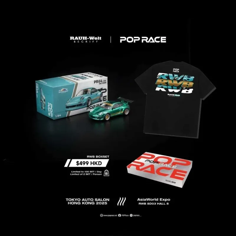 POP RACE 1:64 Tokyo Auto Salon Hong Kong 2025 Top Secret GT300 Supra Porsche 997 RWB Diecast Car Model PR640224 PR640458
POP RACE 1:64 Tokyo Auto Salon Hong Kong 2025 Top Secret GT300 Supra Porsche 997 RWB Diecast Car Model PR640224 PR640458