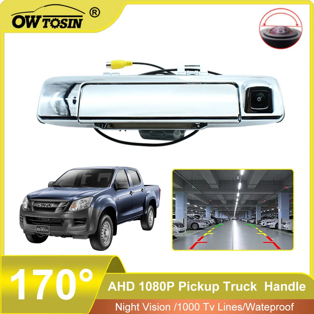 For Isuzu D-max Dmax 2012 2013 2014 2015 2016 -2018 Car Camera AHD 1920x1080P Vehicle 170° Pickup Trunk Handle Rear View Camera
For Isuzu D-max Dmax 2012 2013 2014 2015 2016 -2018 Car Camera AHD 1920x1080P Vehicle 170° Pickup Trunk Handle Rear View Camera