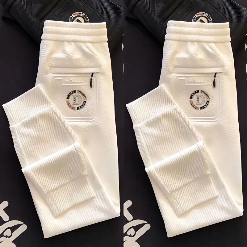 2025 Thickened Men's Casual Pants Spring and Autumn Fashion Elastic Versatile Sweatpants
2025 Thickened Men's Casual Pants Spring and Autumn Fashion Elastic Versatile Sweatpants