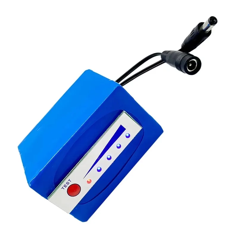 12V 18650 Battery Pack 3S2P 16000mAh with Indicator Light for Fish Detector Underwater Dive Equipment
12V 18650 Battery Pack 3S2P 16000mAh with Indicator Light for Fish Detector Underwater Dive Equipment