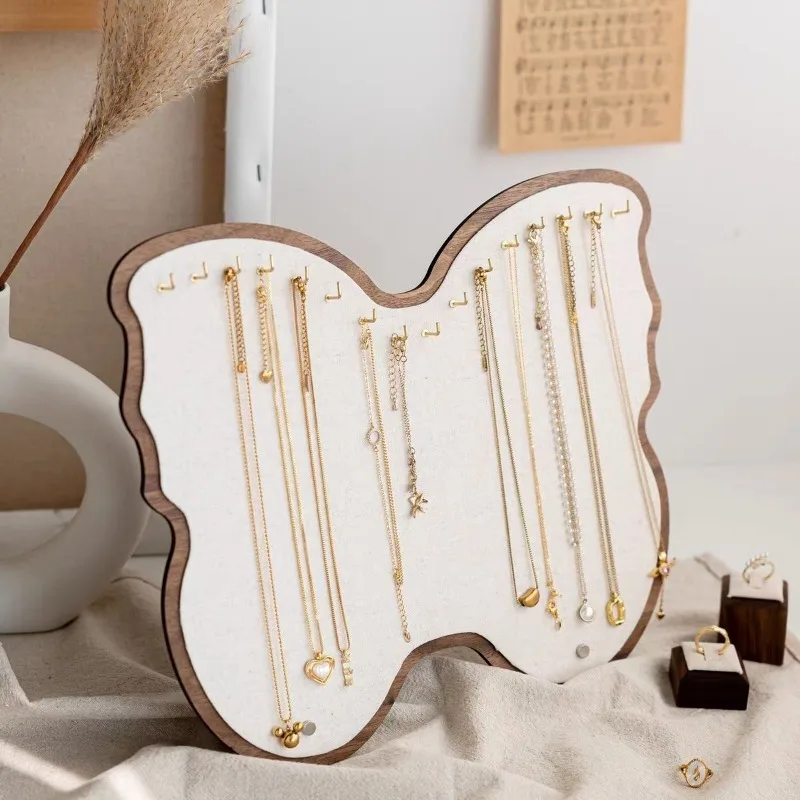 Vertical Jewelry Stand Minimalist Jewelry Display Stand Large Capacity Necklace Pendant Organizer Rack Luxury Bracelet Shelf
Vertical Jewelry Stand Minimalist Jewelry Display Stand Large Capacity Necklace Pendant Organizer Rack Luxury Bracelet Shelf