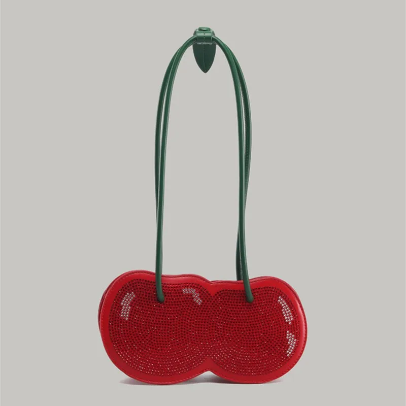 Sweet Cherry Red Underarm Bag Women Water Splash Proof Creative Berry Handbag Ladies Lightweight Polyester Leather Shoulder Bag
Sweet Cherry Red Underarm Bag Women Water Splash Proof Creative Berry Handbag Ladies Lightweight Polyester Leather Shoulder Bag