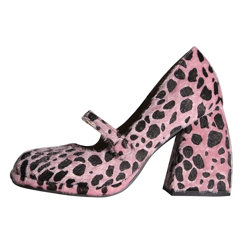 Leopard Print Women Pumps Chunky Heels Round Toe Single Shoes Fashion Mary Jane 2025 Trend Shoes
Leopard Print Women Pumps Chunky Heels Round Toe Single Shoes Fashion Mary Jane 2025 Trend Shoes