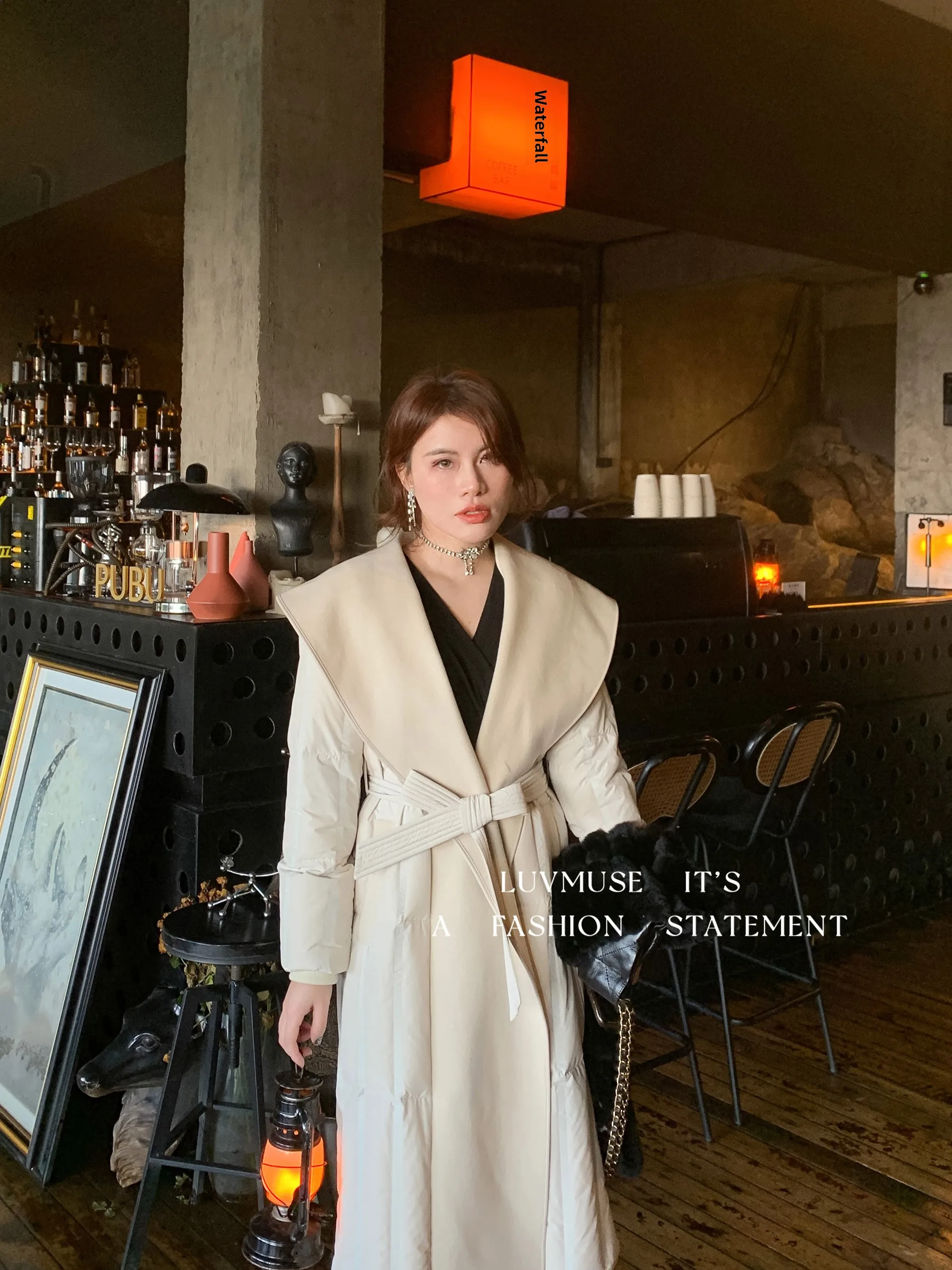 LuvMuse Winter Women's Long Waist-Cinching Duck down Jacket Cashmere Patchwork Coat Korean Style Commute Fashion Pure Color
LuvMuse Winter Women's Long Waist-Cinching Duck down Jacket Cashmere Patchwork Coat Korean Style Commute Fashion Pure Color