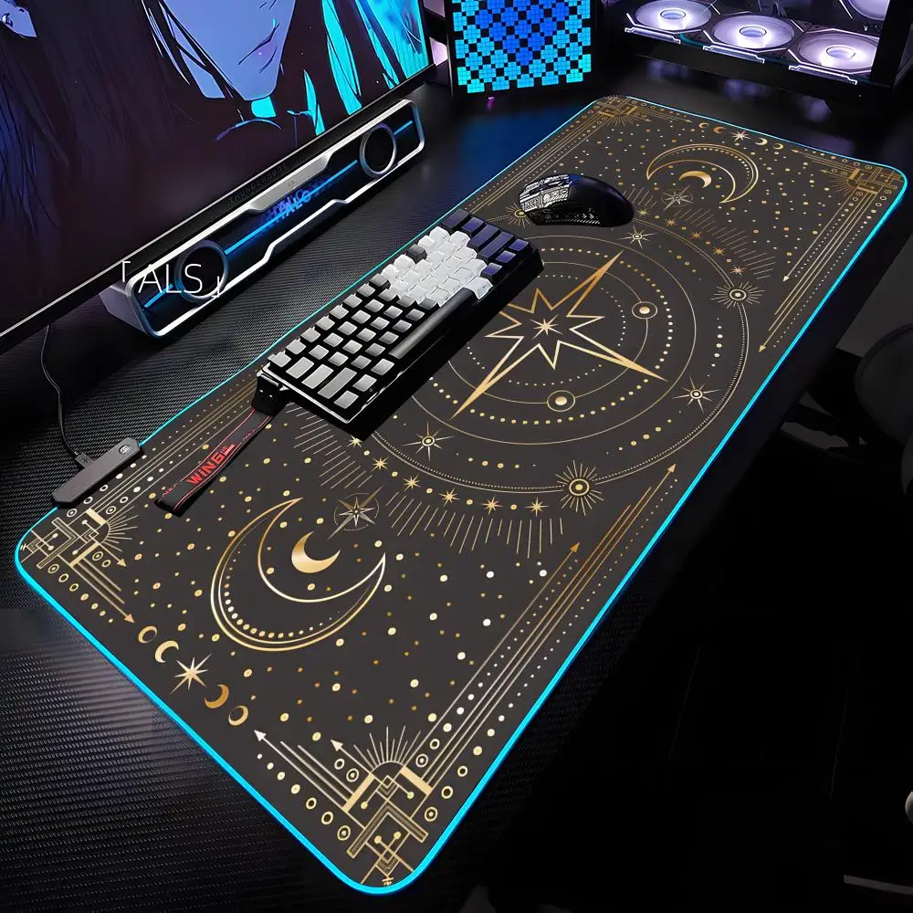 Коврик для мыши Art Magic Tarot Card с RGB-подсветкой, коврик для мыши для ноутбука, коврик для мыши для ноутбука, геймерский коврик для компьютерного стола, игровые аксессуары
Коврик для мыши Art Magic Tarot Card с RGB-подсветкой, коврик для мыши для ноутбука, коврик для мыши для ноутбука, геймерский коврик для компьютерного стола, игровые аксессуары