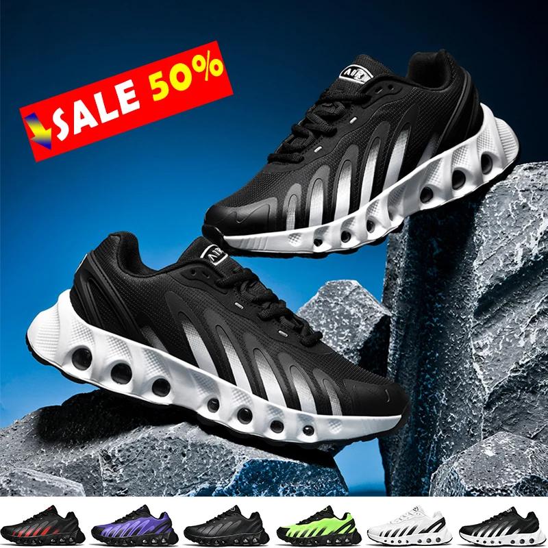 New Designer Footwear Luxury Shoes Men's Cushion Running Sneakers Fitness Antiskid Jogging Trainers Top Grade Athletic Tennis
New Designer Footwear Luxury Shoes Men's Cushion Running Sneakers Fitness Antiskid Jogging Trainers Top Grade Athletic Tennis