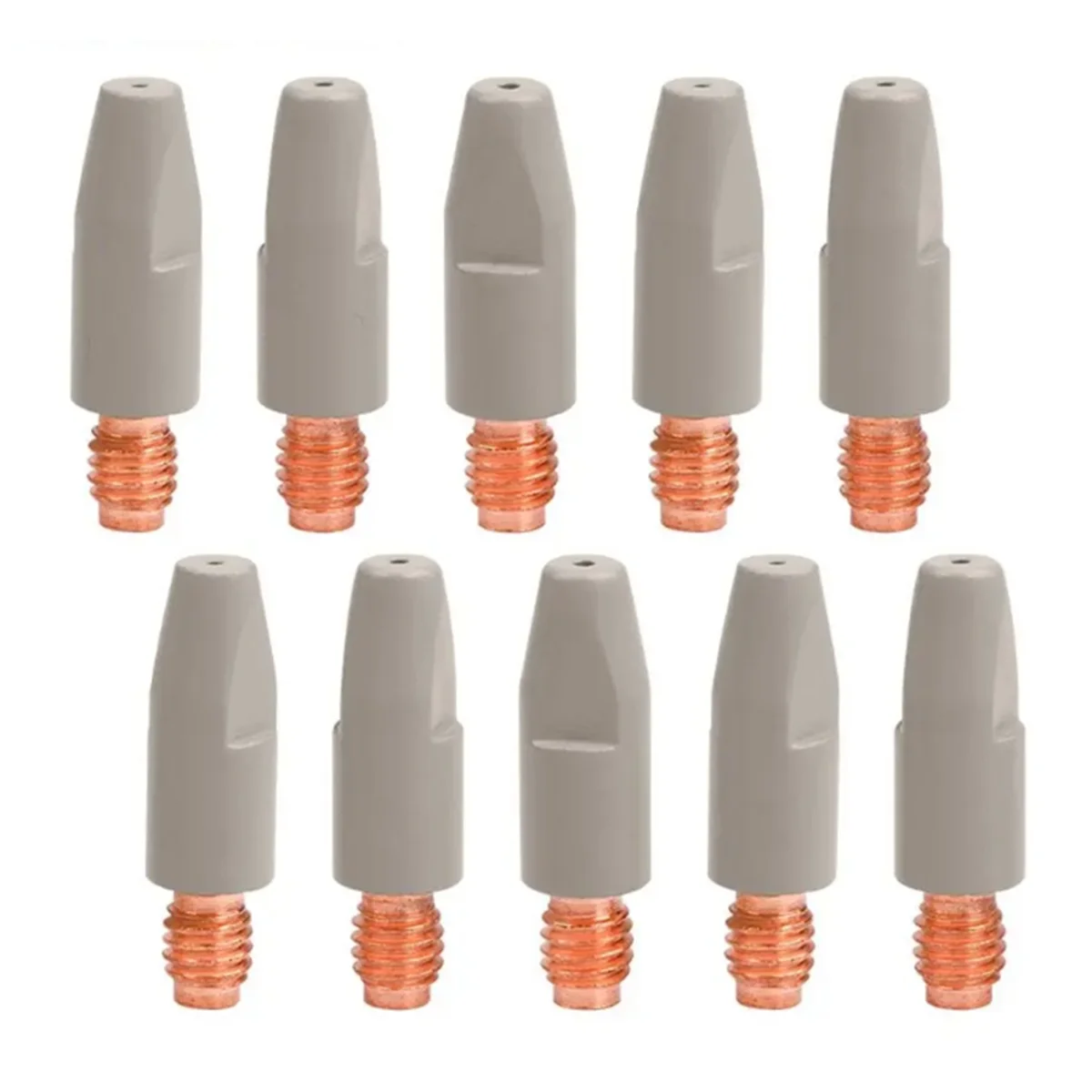N18R 10 шт. 24KD сварочные контактные наконечники покрытие защищает наконечник газового сопла M6 0,8 мм сварочная горелка MIG сварка
N18R 10 шт. 24KD сварочные контактные наконечники покрытие защищает наконечник газового сопла M6 0,8 мм сварочная горелка MIG сварка