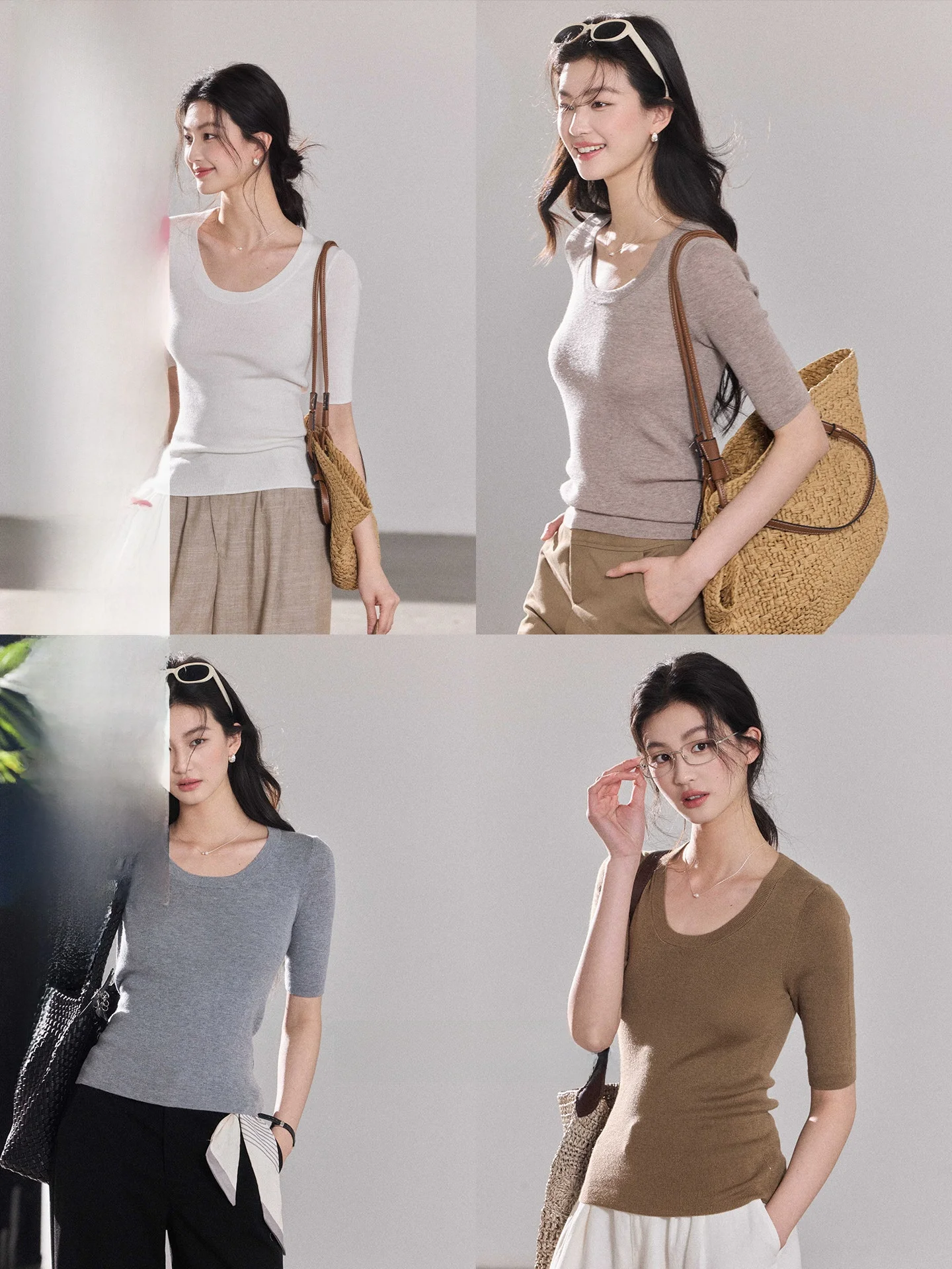 Qingci Design Wool Blend Knitted Top Sleeveless U-neck Large Arc Design Casual Style Polyester Fiber Nylon Fiber Acrylic Fiber
Qingci Design Wool Blend Knitted Top Sleeveless U-neck Large Arc Design Casual Style Polyester Fiber Nylon Fiber Acrylic Fiber