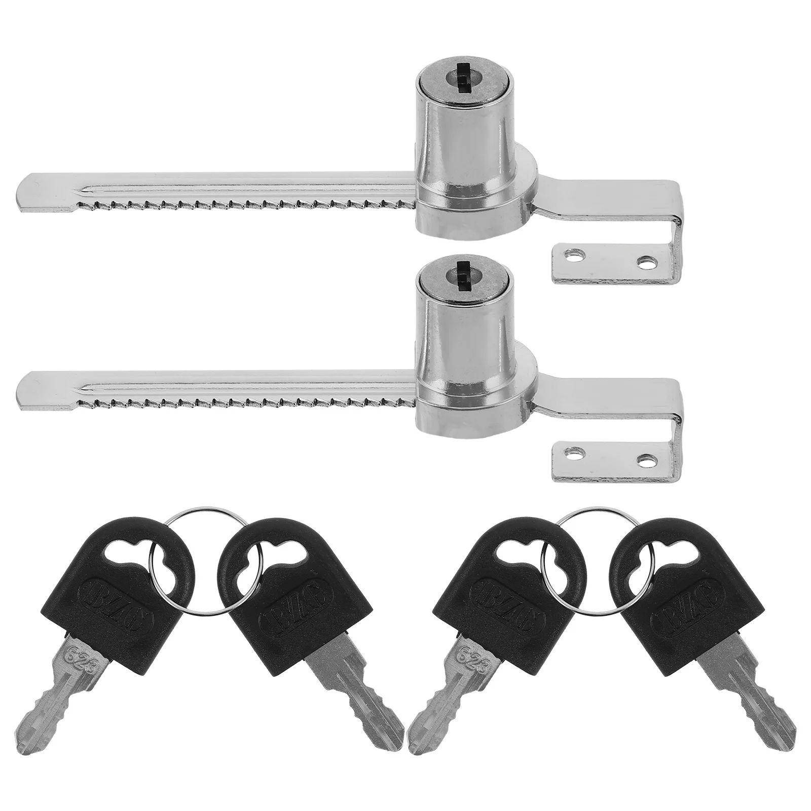2 set Cabinet Door Locks Iron Sliding Glass Door Ratchet Lock For Display Case Showcase Freezer File Drawer Chest Counters
2 set Cabinet Door Locks Iron Sliding Glass Door Ratchet Lock For Display Case Showcase Freezer File Drawer Chest Counters