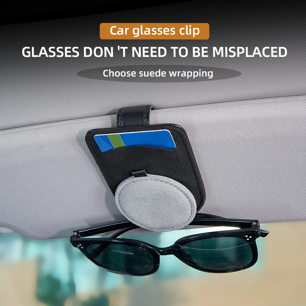 High quality suede material car glasses clip car card sunglasses storage bracket suitable for most car models
High quality suede material car glasses clip car card sunglasses storage bracket suitable for most car models